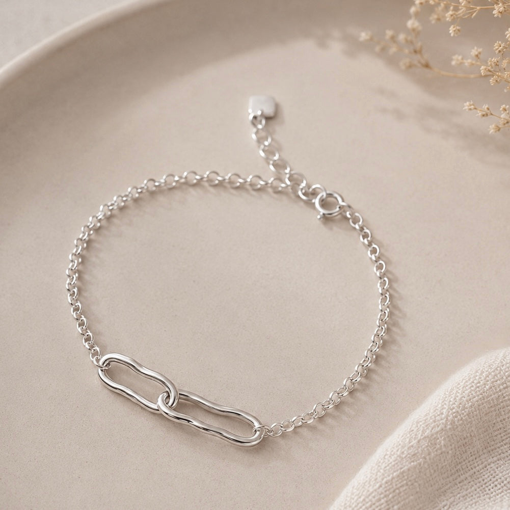 Silver Flow bracelet