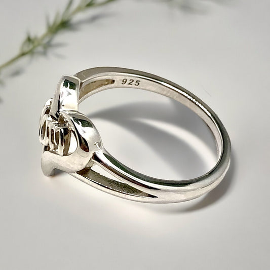 Beauty Heart Mom Ring