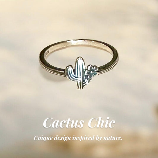 Cute Cactus Ring